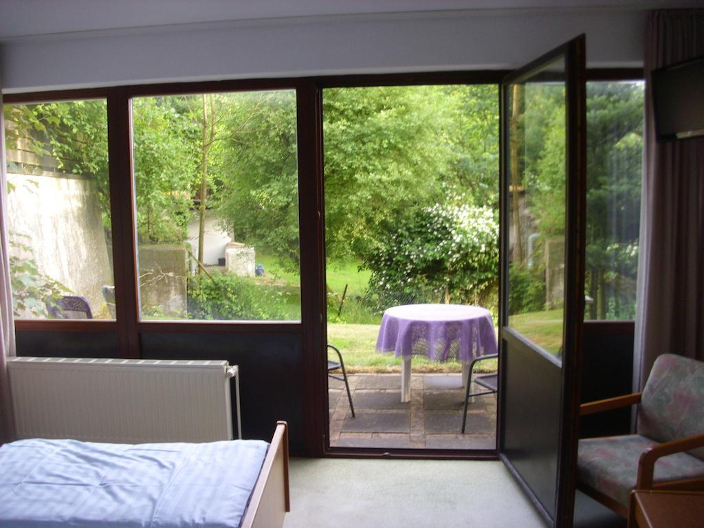 Hotel Garni Seeblick Am Sankelmarker See Oeversee Zimmer foto